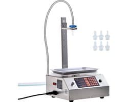 VEVOR Vloeistofvulmachine, 30-15000 G Weegcapaciteit, Automatische Flessenvulmachine, Bottelmachine, Digitale Bediening voor Melk, Water, Olie, Wijn, Dranken, Wasmiddelen, Shampoo (Enkel
