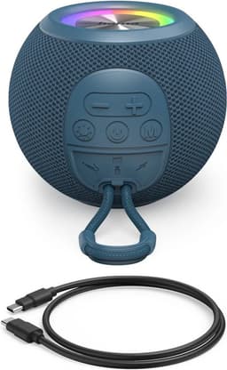 Hama Bluetooth speaker - Ball Shape - 5 Lichtmodi - 5W - Blauw — thumbnail 3