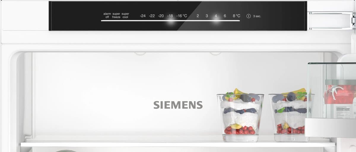 Siemens KI86NADD0 - iQ500 - Inbouw koelkast - koel-vriescombinatie - 177.2 cm x 55.8 cm - Vlakscharnier - softClose - noFrost: nooit meer je vriezer ontdooien - hyperFresh meer ruimte voor groente en fruit — afbeelding 1
