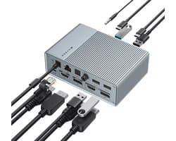 Hyper Gen2 15-in-1 USB-C Docking Station silver