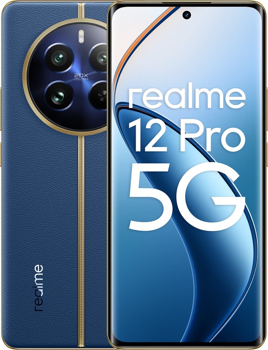 Realme 12 Pro 5G - 8GB/256GB - Submarine Blue — afbeelding 1