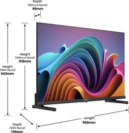 Hisense 40A5NQ 101,6 cm (40") Full HD Smart TV Wifi Zwart 220 cd/m² — thumbnail 5