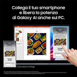 Samsung NP960XMBA-EXP Snapdragon Laptop 40,6 cm (16") Touchscreen WQXGA+ 16 GB LPDDR5x-SDRAM 1 TB SSD Wi-Fi 7 (802.11be) Windows 11 Home Blauw — thumbnail 2