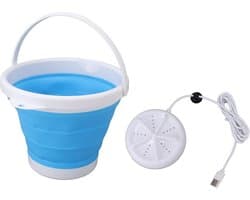 Draagbare Mini Wasmachine - Opvouwbare Wasmachine - Thuis Wasmachine - Camping - USB - 10L - 6W - Mini wasmachine