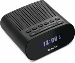 TechniSat TECHNIRADIO 50 - Compacte wekkerradio (DAB+, FM-wekker met groot LCD-display, dubbel alarm, hoofdtelefoonaansluiting, 1 watt, USB-voeding) zwart — thumbnail 5