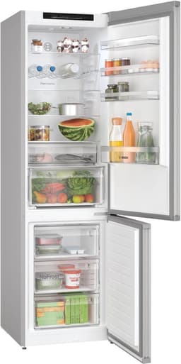 Bosch KGN392LBF - Serie 4 - koel-vriescombinatie - Total No Frost - nooit meer ontdooien- RVS - Zeer stil -Energielabel B - VitaFresh XXL 0°C: houd etenswaren langer vers met extra ruime vershoudlades — thumbnail 5