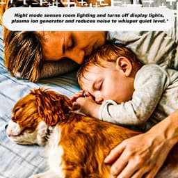 Instant™ Air Purifier Luchtreiniger Wit - Keuken / Slaapkamer tot ± 22m² - Met HEPA-13 Filter - 3-in-1 Filtratie Tegen Woning Allergenen & Huisdier Allergie - Verwijdert 99.9% Bacterien, Stof, Rook, & Stuifmeel met Plasma Ion Technologie - AP200 — thumbnail 12