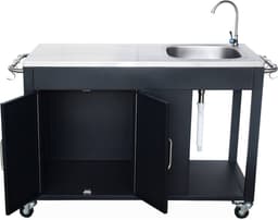 sweeek - Stalen buitenkeuken b139xd70,6xh113 cm — thumbnail 5