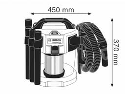 Bosch Professional GAS 18 V-10L Accu bouwstofzuiger - 10 liter - Zonder 18V accu en lader — thumbnail 5