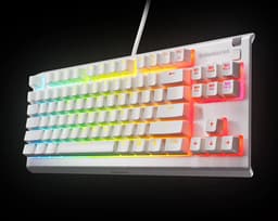 SteelSeries Apex 3 TKL - Wit - RGB Gaming Toetsenbord - US Qwerty - IP32 Waterbestendig — thumbnail 5