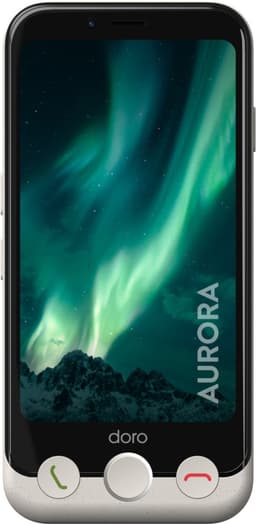 Doro Aurora 11 11,4 cm (4.5") Dual SIM Android 14 4G USB Type-C 4 GB 64 GB 3000 mAh Wit — thumbnail 1