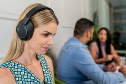 Draadloze hoofdtelefoon HP Voyager Surround 80 UC Zwart — thumbnail 14