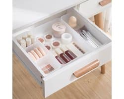 5 stuks lade organizer voor slaapkamer, badkamer en keuken - multifunctionele opbergdoos