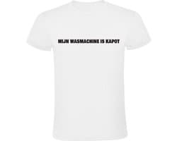 Mijn wasmachine is kapot Heren T-shirt - was - kleding - machine - droger - stuk