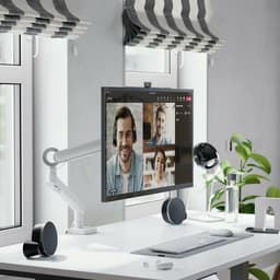 Alogic Clarity 32 UHD 4K Monitor with 65W PD, Webcam and Touch Screen - Grijs — thumbnail 3