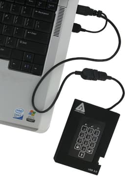Apricorn Padlock Fortress - FIPS validated, 1TB USB 3.0 — thumbnail 5