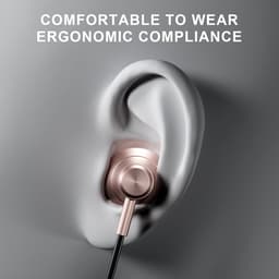 Oortjes met Draad USB C Zwart 711 - USB-C Aansluiting - In-Ear Oordopjes met Draad - Bedrade Oortjes — thumbnail 4