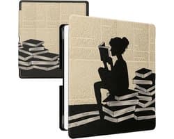 E-reader hoesje - Ereader cover - E-reader beschermen - Magneetsluiting - 23.2 x 21 x 1.2 cm