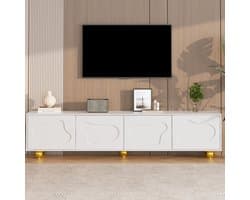 TV-kast 180x40x45cm - Cartoon Wolkvorm - Draagvermogen 60kg voor 75 Inch Televisie