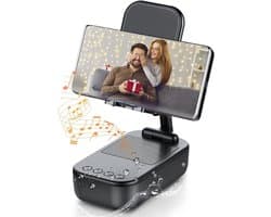 Bluetooth Luidspreker Telefoonstandaard - Draagbare Muziekbox - Muziek Luisteren Koken - IP7 Waterdicht Ontwerp