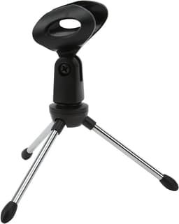 Verstelbare Microfoonstandaard voor Bureau, Tripod Microfoonhouder met Afneembare Clip en 5/8-Inch Draad, Ideaal voor Conferenties en Live-uitzendingen — thumbnail 5