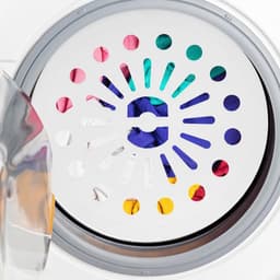 Centrifugedeksel Wasmachine - Droger Dop - Kleding Centrifugeren - Zachte Behandeling Stof - 22 x 22 cm - Wit — thumbnail 4