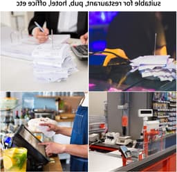 Memo houder voor notities en bonnen, 14 cm, 4 stuks - Ideaal voor kantoor en thuisgebruik — thumbnail 3