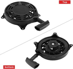 Grasmaaier Starter - Trekstarter Terugloopstarter - Motor Starten - Duurzaam Metaal ABS - 140x115x22mm - Zwart — thumbnail 3