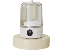 Draagbare Wasmachine - Mini Wasreiniger - Reizen Onderweg - USB Oplaadbaar - 20x13x13 cm - Wit