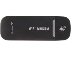 Store_9 - 4G WiFi-router - Mobiele WiFi-hotspot - Draagbare router - Zwart - Simkaartsleuf - Geschikt voor telefoon, pc, tablet