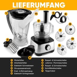 ProfiCook KM 1063 -  Foodprocessor - Keukenmachine 3in1 — thumbnail 5