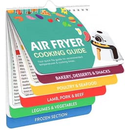 SPHProducts - Airfryer Recepten - Kooktijden Grafiek - Handige Gids - Kookmetingen - Voor Bakken en Drogen - Ideaal voor Snacks en Maaltijden — thumbnail 1