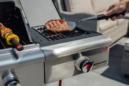 Landmann Triton MaxX PTS 3.1 Barbecue - Gas - Gietijzeren Roosters - Zilver - Gas BBQ - Gasbarbecue — thumbnail 5