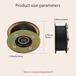 Dailygoods- Maaier Katrol Verbeterde Prestaties - Riemset - Compatibel met Toro - 30" Grasmaaier - Brede Compatibiliteit - Voor TimeMaster/TurfMaster — thumbnail 2