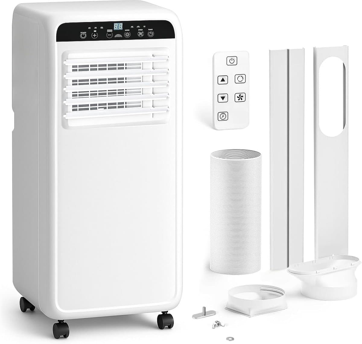 Draagbare Airconditioner - Mobiele Airco - Ruimte Koelen - 3-in-1 Functie - 35m² - Wit — afbeelding 1