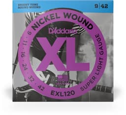 D'Addario EXL120 - Snarenset voor elektrische gitaar .009-.042 — thumbnail 4