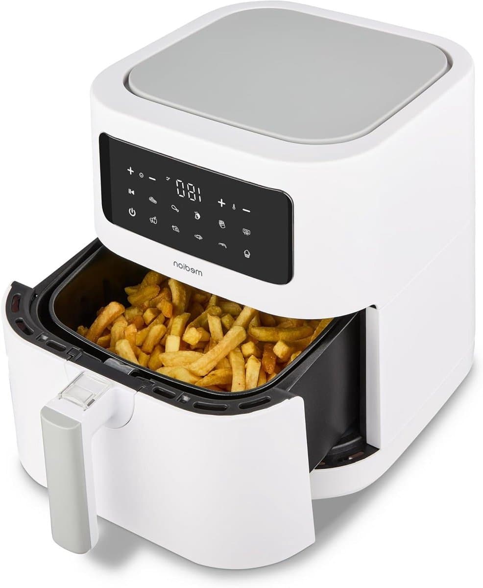 Heteluchtfriteuse XL - Airfryer Vetvrije Frituurpan - Gezond Koken - 9 Automatische Programma's - 52 Liter - Matwit — afbeelding 1