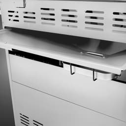 Gasbarbecue 4 Branders met Keramische Sear Zone en Achterbrander 140x55x117 cm RVS Buitenkeuken met Gietijzeren Grillrooster, Zijbrander, Warmhoudrek en Thermometer - HomebyNicole — thumbnail 5