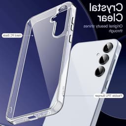 Schokbestendige en krasbestendige transparante hoes voor Samsung Galaxy A35 5G, perfect voor bescherming en stijl — thumbnail 3
