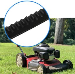 Dailygoods- Grasmaaier V-riem 48175 - Tanden - Rubber - 700x13x9.5mm - Duurzaam - Betrouwbare krachtoverbrenging — thumbnail 4