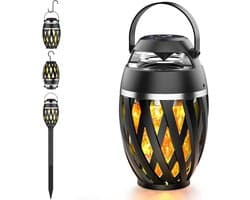 Draagbare Bluetooth Luidspreker - Outdoor Speaker - Muziek Luisteren Buiten - Waterdicht Ontwerp - 18 cm Hoog - Zwart