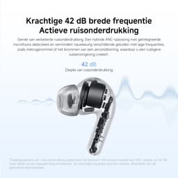REDMI Buds 8 Lite - 42 dB ANC - 12,4 mm driver - 36 uur batterij - Blauw — thumbnail 4