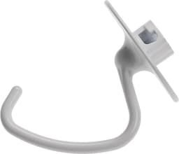 Deeghaak Keukenmachine - Kneedhaak Mixer - Zwaar Deeg Kneden - Antiaanbaklaag - 145 x 12 cm - Wit — thumbnail 1