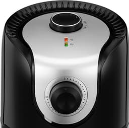 MIRA® Mini airfryer - Airfryer - Airfryer klein - Zwart - 27cm x 20cm x 32cm — thumbnail 7