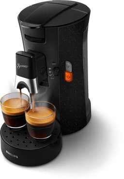 Philips Senseo Select Koffiepadmachine CSA240/20 - Keuze uit 1 of 2 Kopjes - Instelbare Intensiteit - Automatische Uitschakeling - Zwart met Spikkeleffect — thumbnail 5