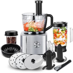 D&A Keukenmachine - Keukenmixer - Keukenmachine mixer - Keukenmachines - Blender - Keukenmixer met mengkom - 3.2 en 1.5 Liter — thumbnail 1