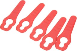 Vervangingsmessen - Grasmessen trimmer - Efficiënt wieden - Duurzaam ABS-plastic - 50 stuks - Rood — thumbnail 5