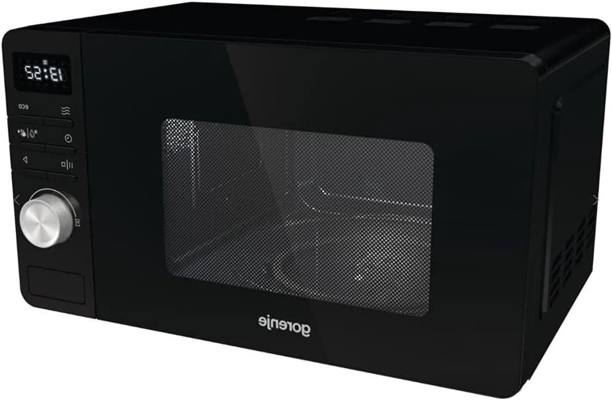 Magnetron Oven - Combimagnetron - Snel Eten Opwarmen - Roestvrij Staal Glas - 20 liter - Zwart — afbeelding 1