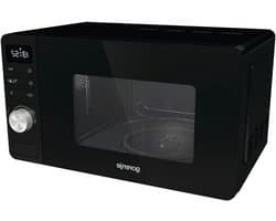 Magnetron Oven - Combimagnetron - Snel Eten Opwarmen - Roestvrij Staal Glas - 20 liter - Zwart