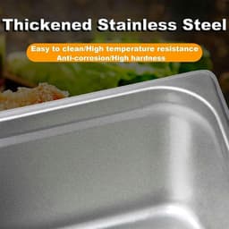 Gasfriteuse Roestvrijstaal - Friteuse Dubbel - Thuis Frituren - Afneembare Manden - 22 liter - Zilver — thumbnail 4